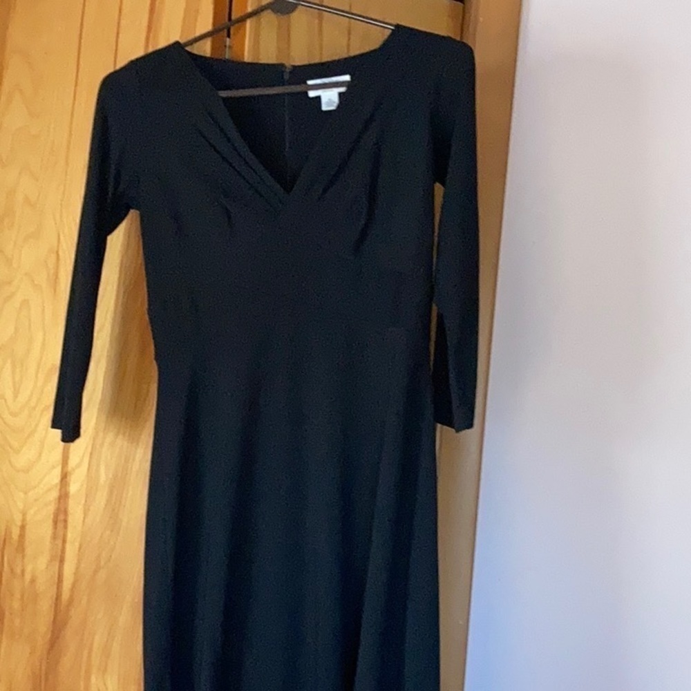 Ann Taylor loft black dress